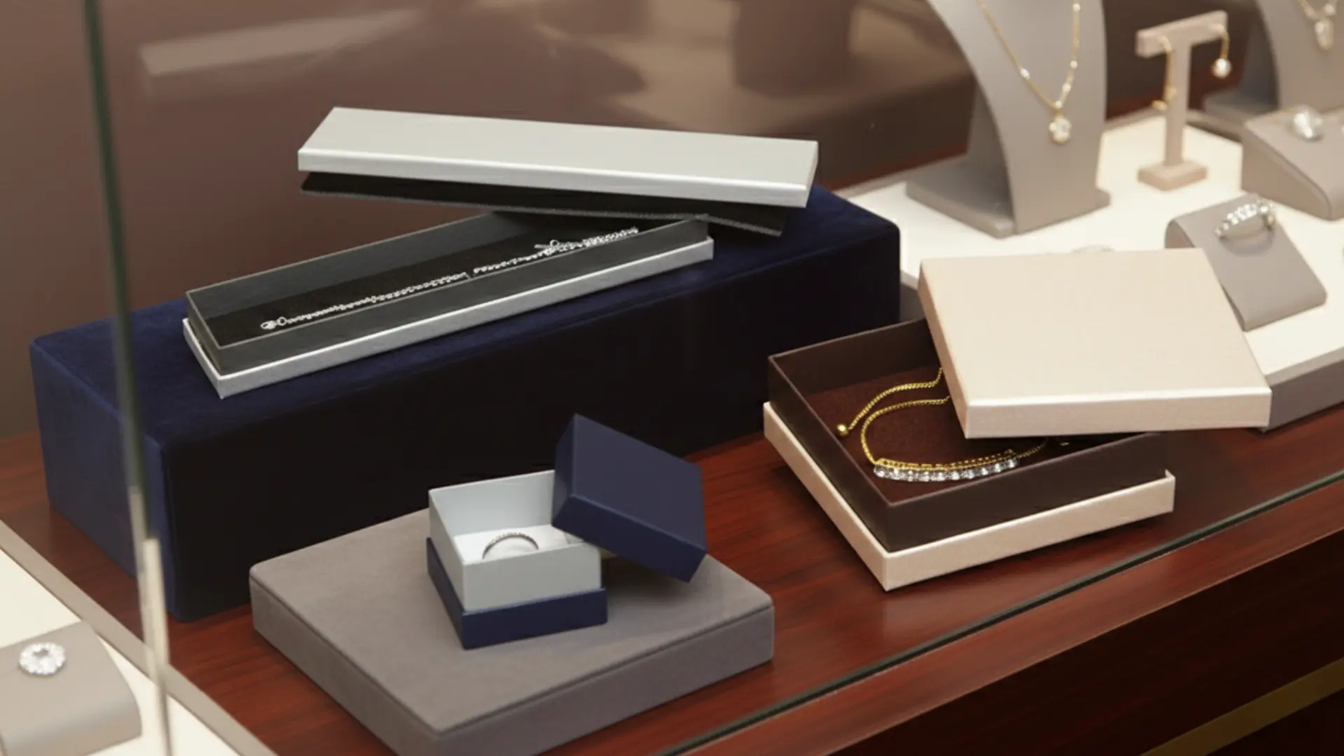 Where are collar cardboard boxes used?