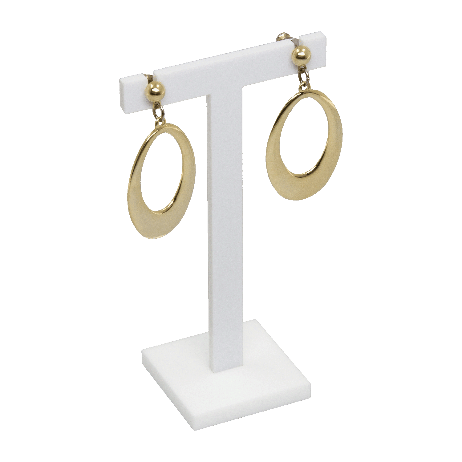 Jewellery stand for earrings - T-form - large