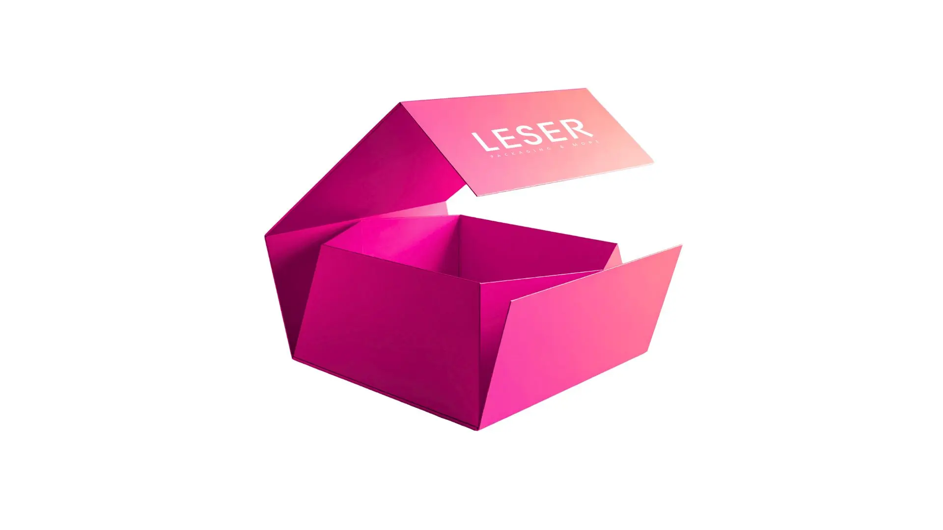 4 steps to a personalised LESER folding box