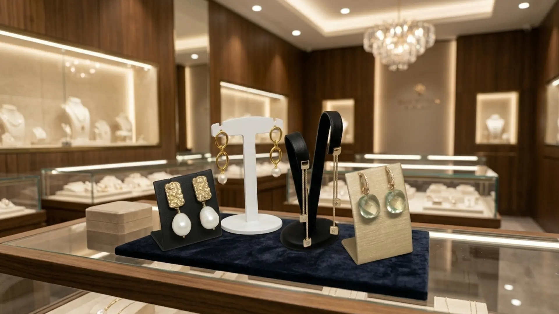 Jewellery stands for earrings