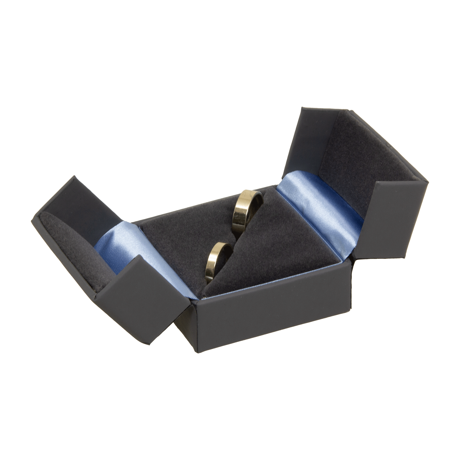 Double door cases for rings - wedding rings