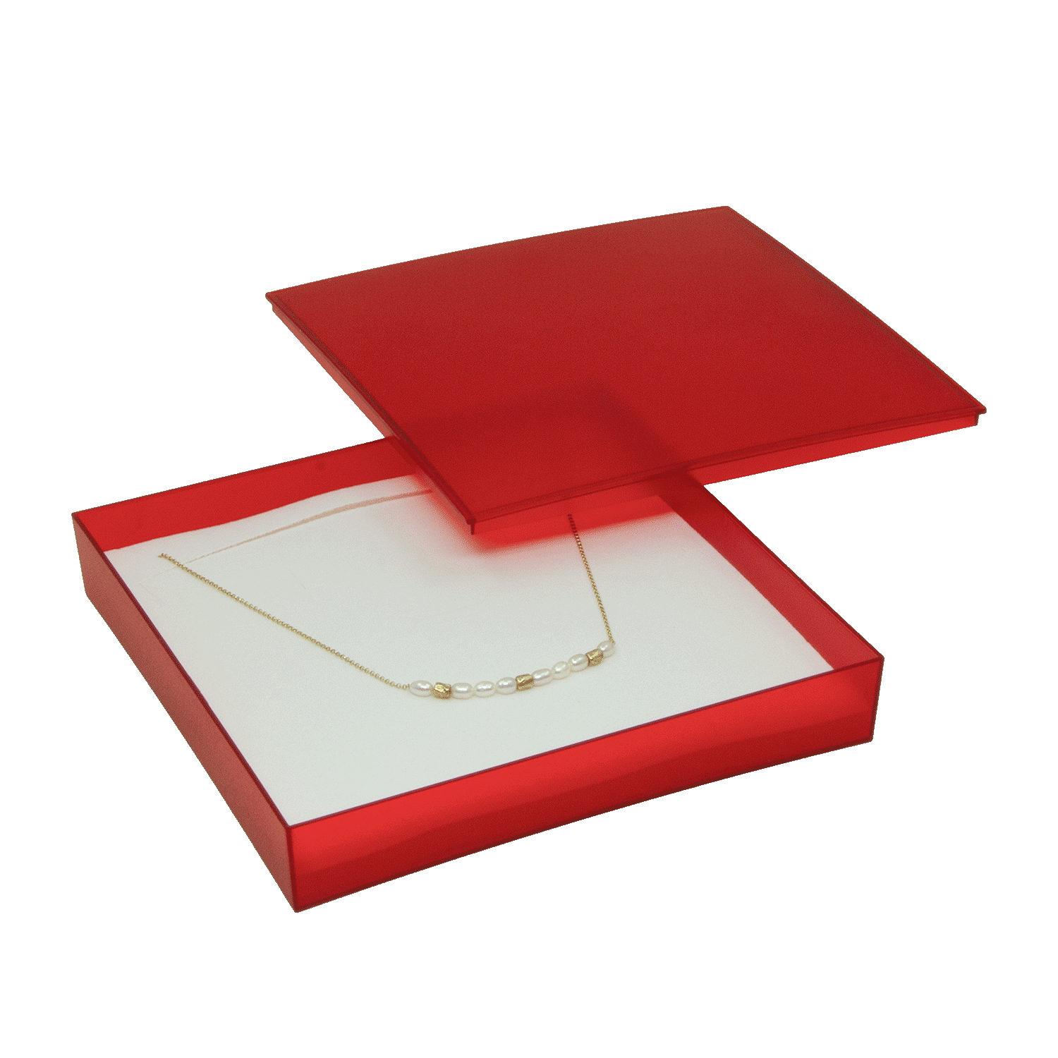 Plastic boxes for necklaces - colliers