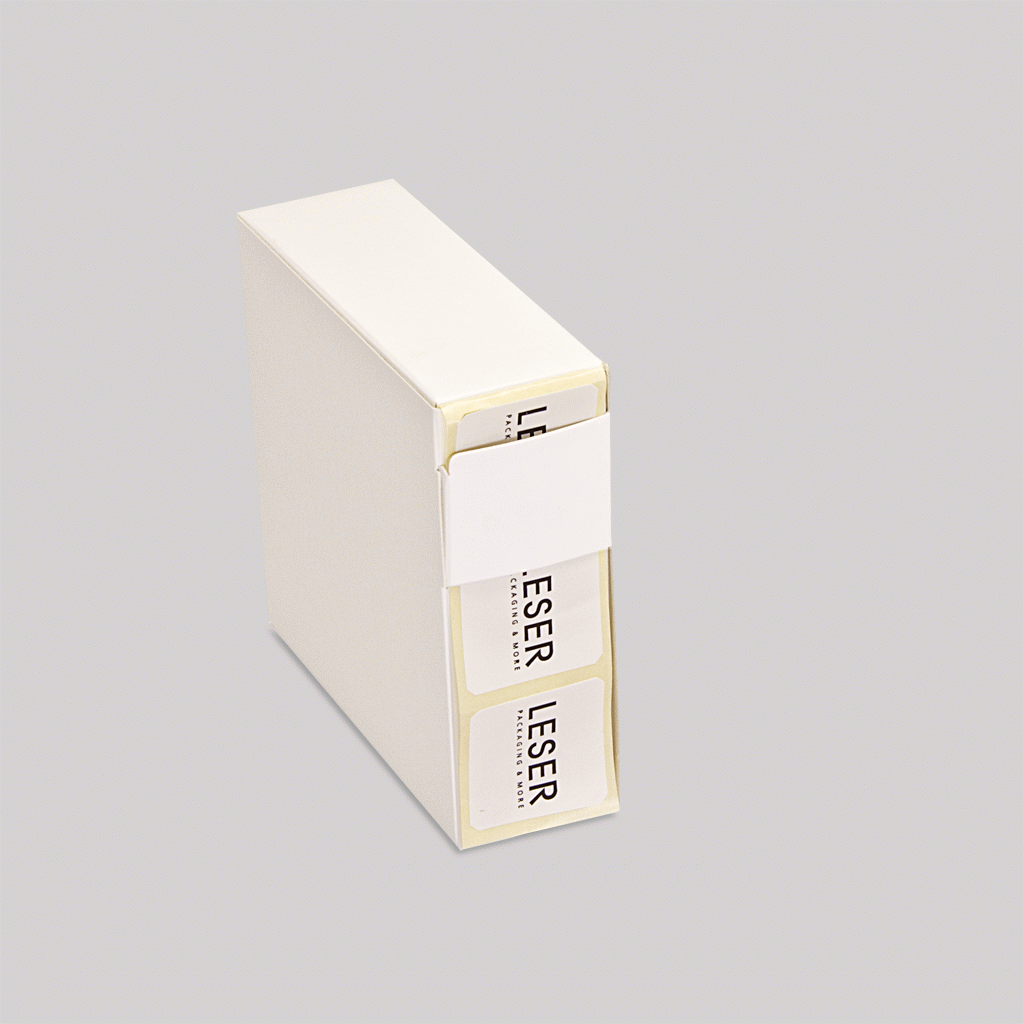 4-corner self-adhesive labels
