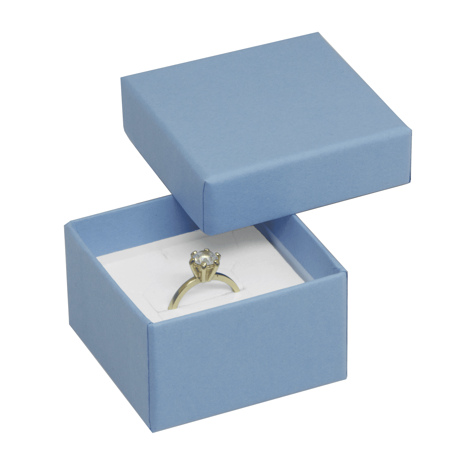Cardboard jewellery boxes for rings - wedding rings - stud earrings Cardboard jewellery boxes for rings - wedding rings - stud earrings