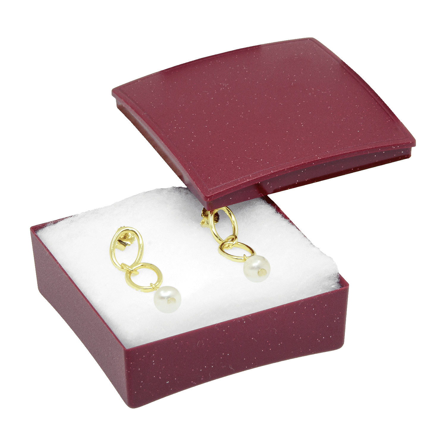 Plastic jewellery boxes for pendants - earrings Plastic jewellery boxes for pendants - earrings
