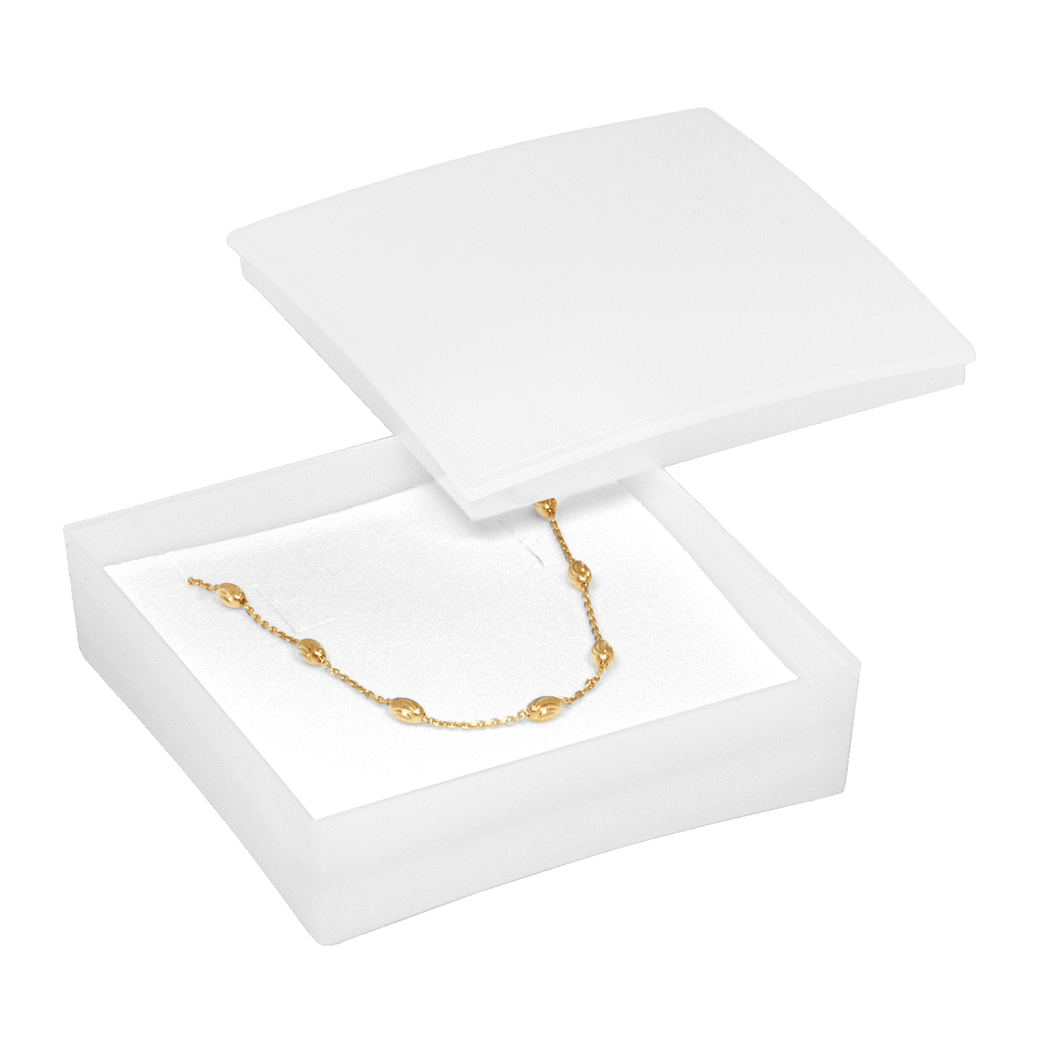 Plastic jewellery boxes for pendants - earrings - set Plastic jewellery boxes for pendants - earrings - set
