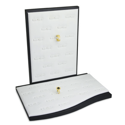 Wedding ring stand for 38 pairs of wedding rings