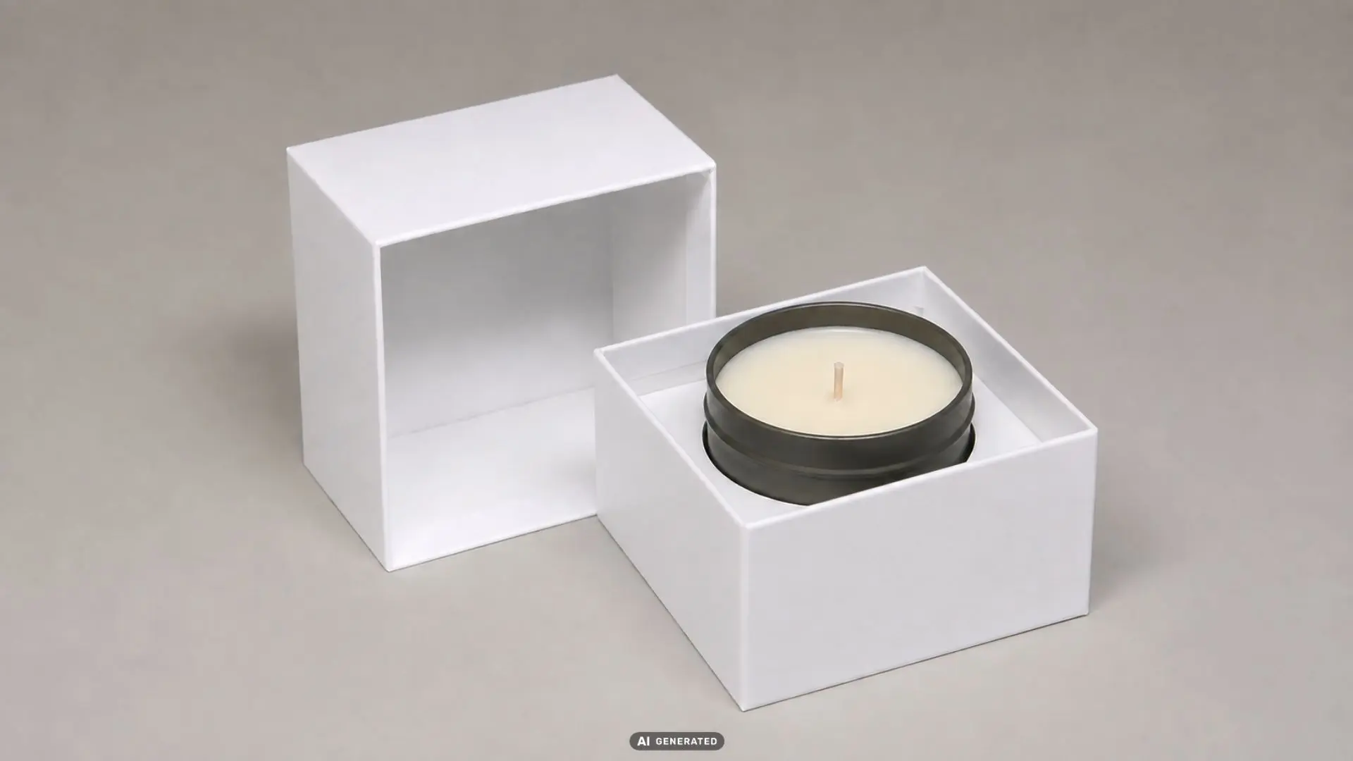 Candle boxes and scented candle packaging