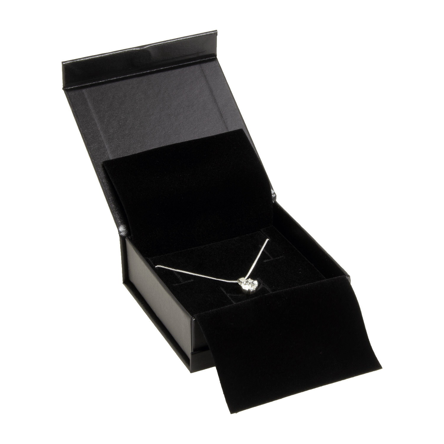 Cardboard jewellery cases for pendants - earrings - set