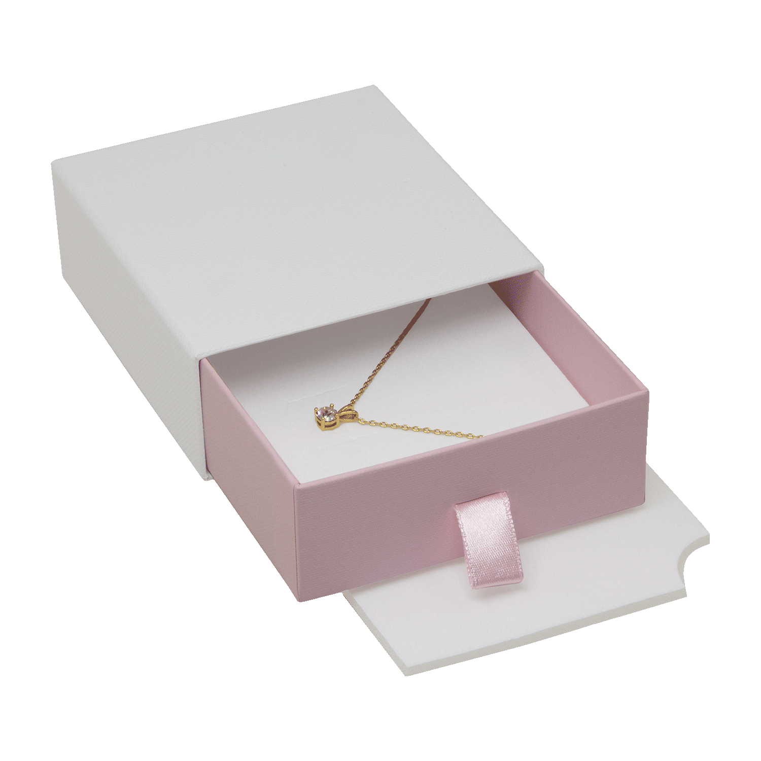 Cardboard slipcase boxes for pendants - earrings - set