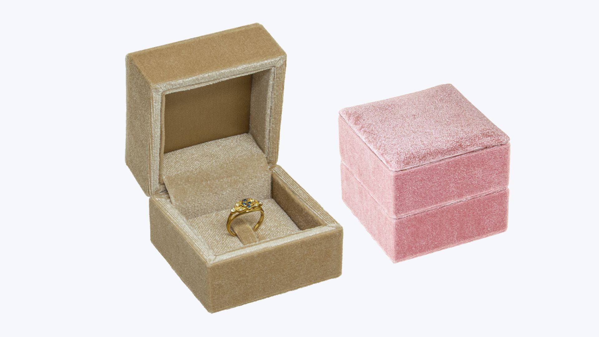 SERIES 6430 VELVET LUXE.<br>OUR ETUIS WITH VELVET COVER.