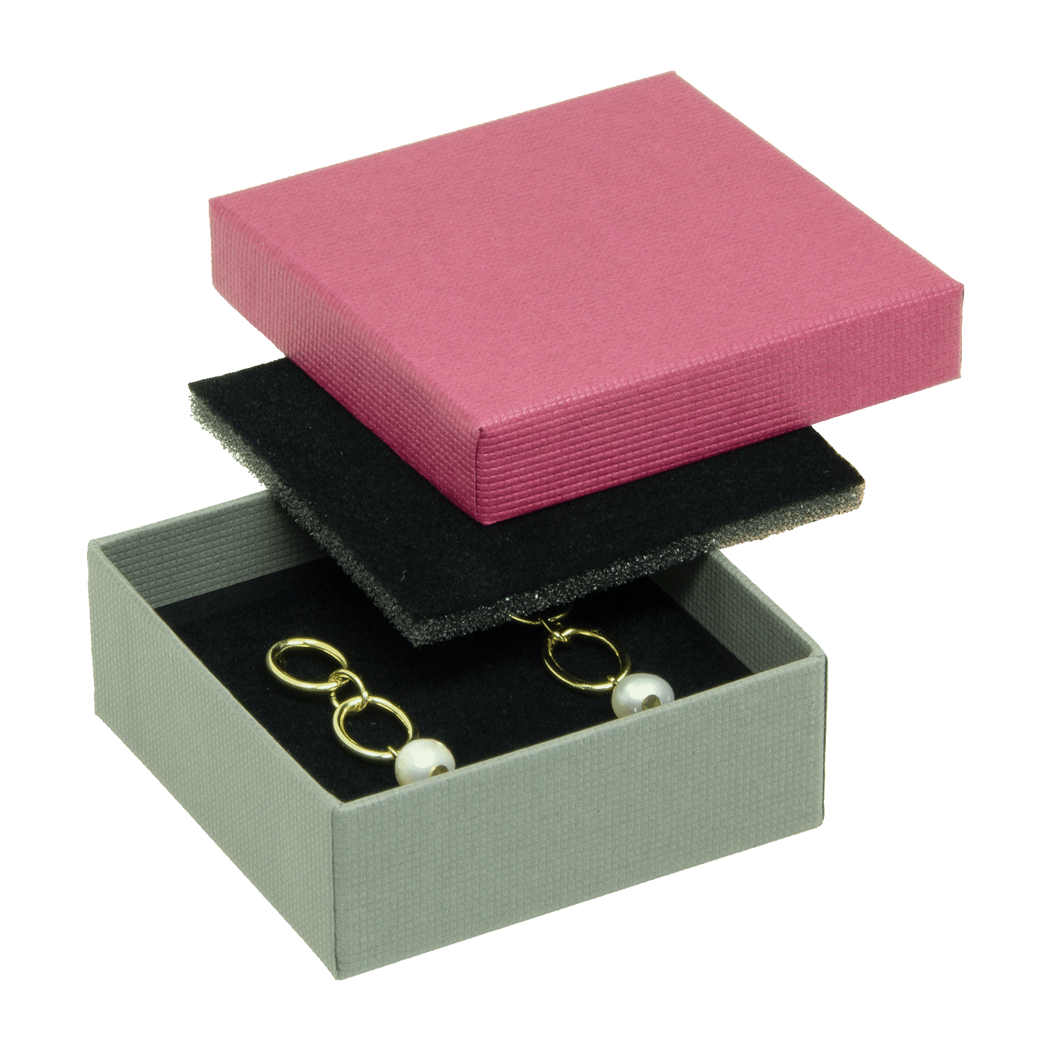 Cardboard jewellery boxes for pendants - earrings