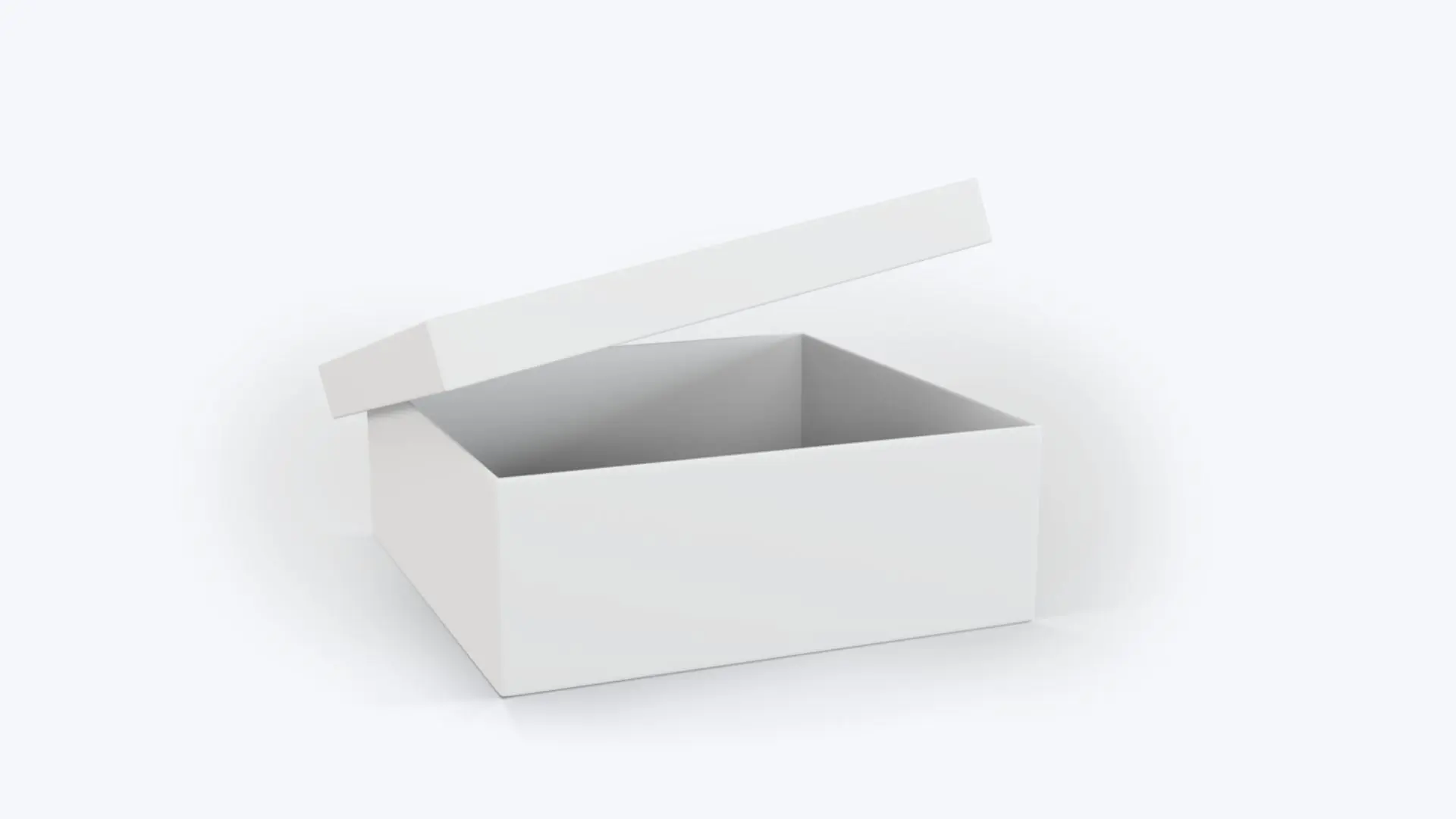 Slip lid cardboard box