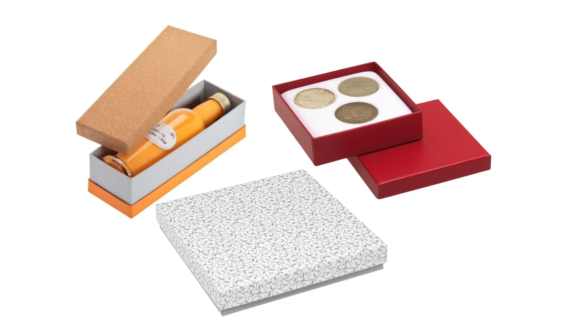 High-quality coated.<br> cardboard packaging.