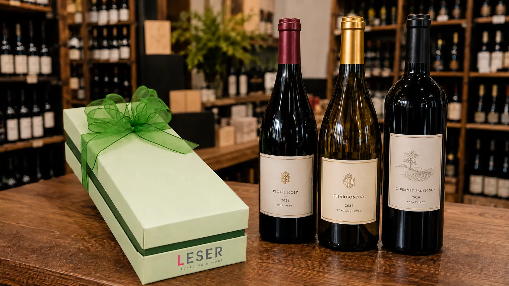 Wine gift or wine packaging? 2 different needs