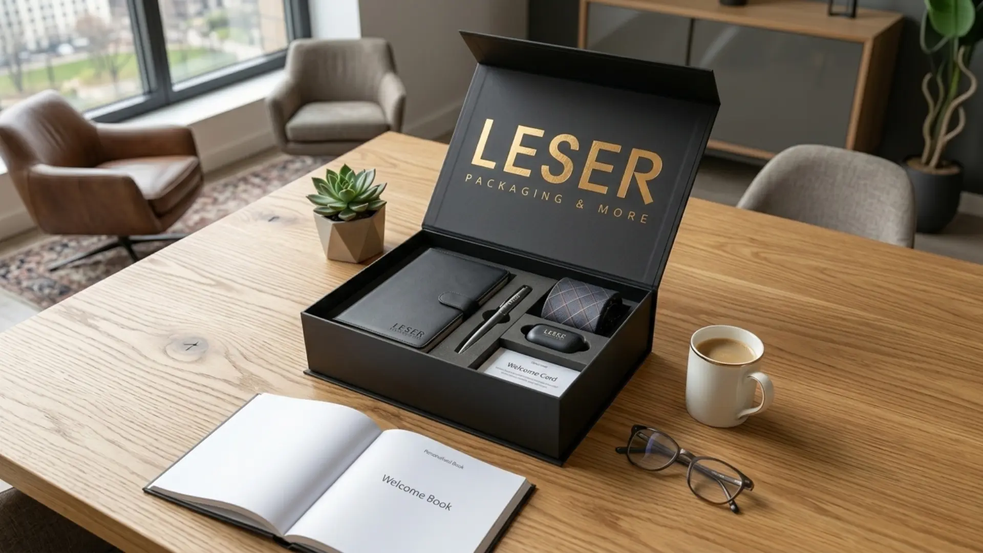 Your Welcome Box.As unique as your brand.