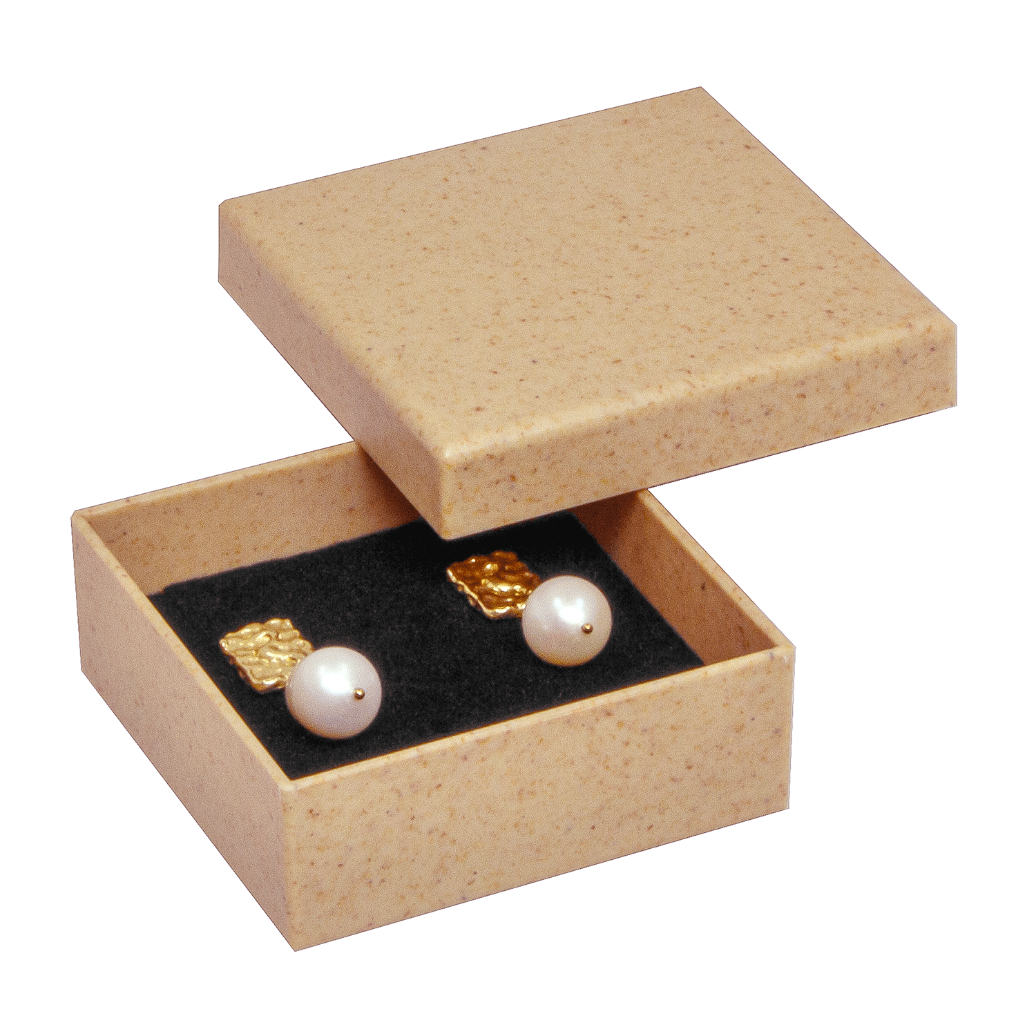 Bio-plastic boxes for pendants - earrings