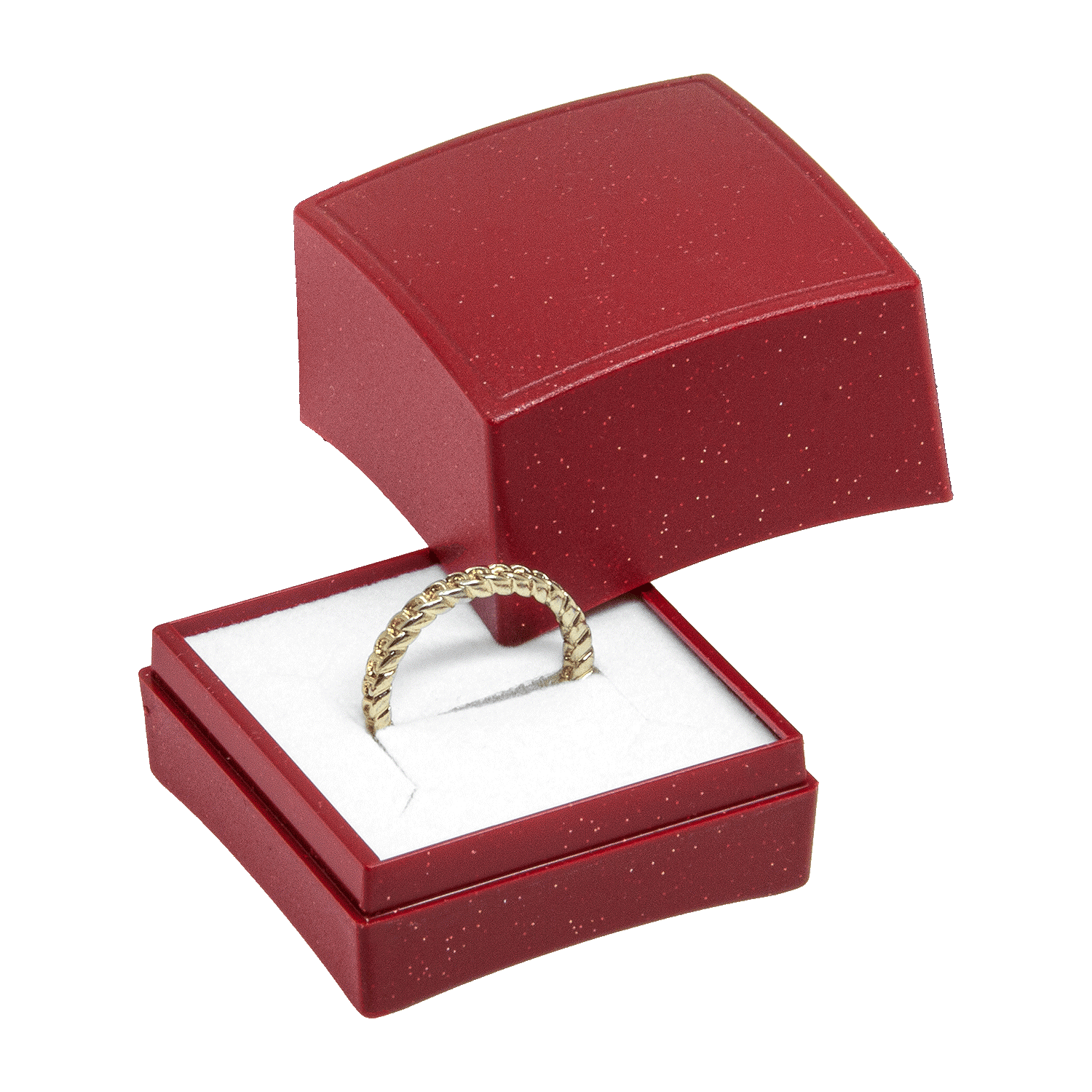 Plastic jewellery boxes for rings - wedding rings - stud earrings Plastic jewellery boxes for rings - wedding rings - stud earrings