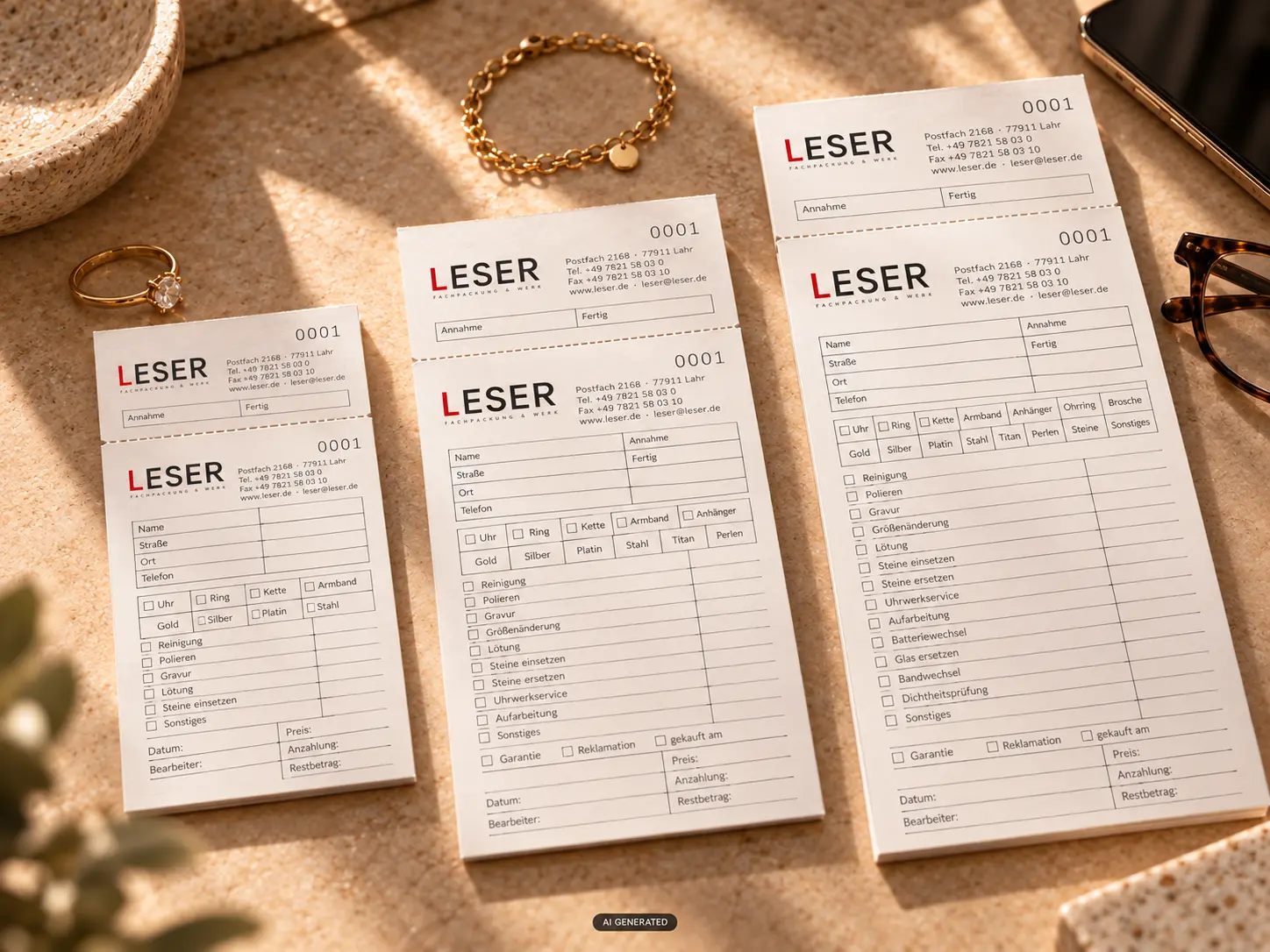 Three formats for every job